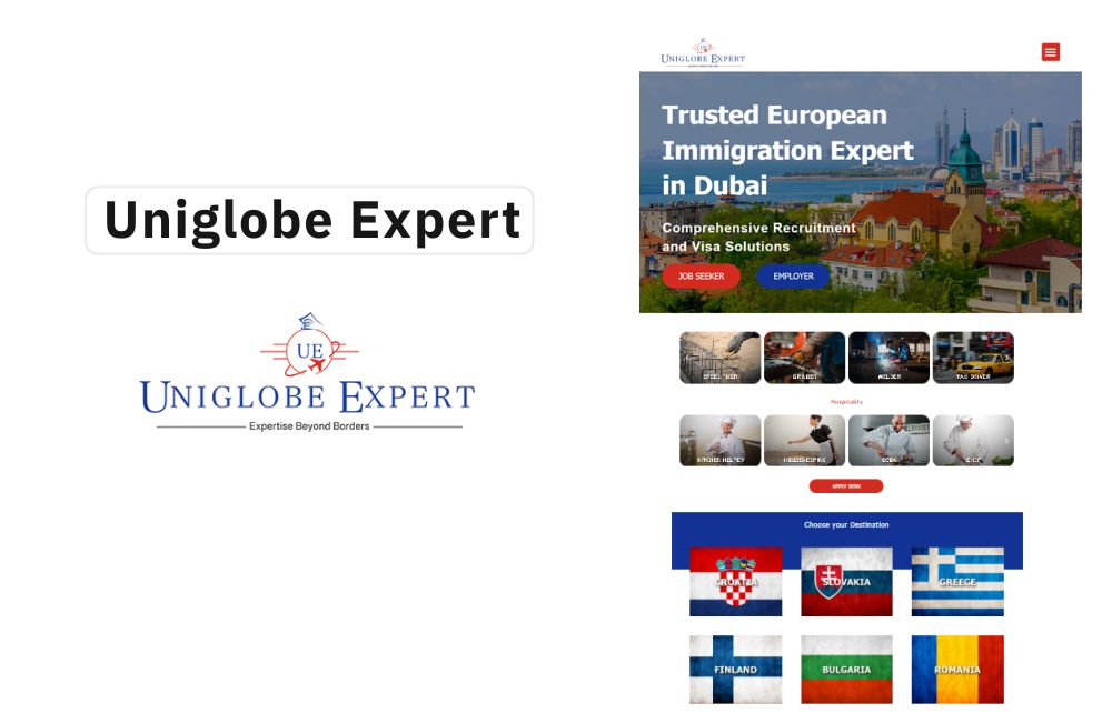Website for uniglobe expert by nitesh mehta